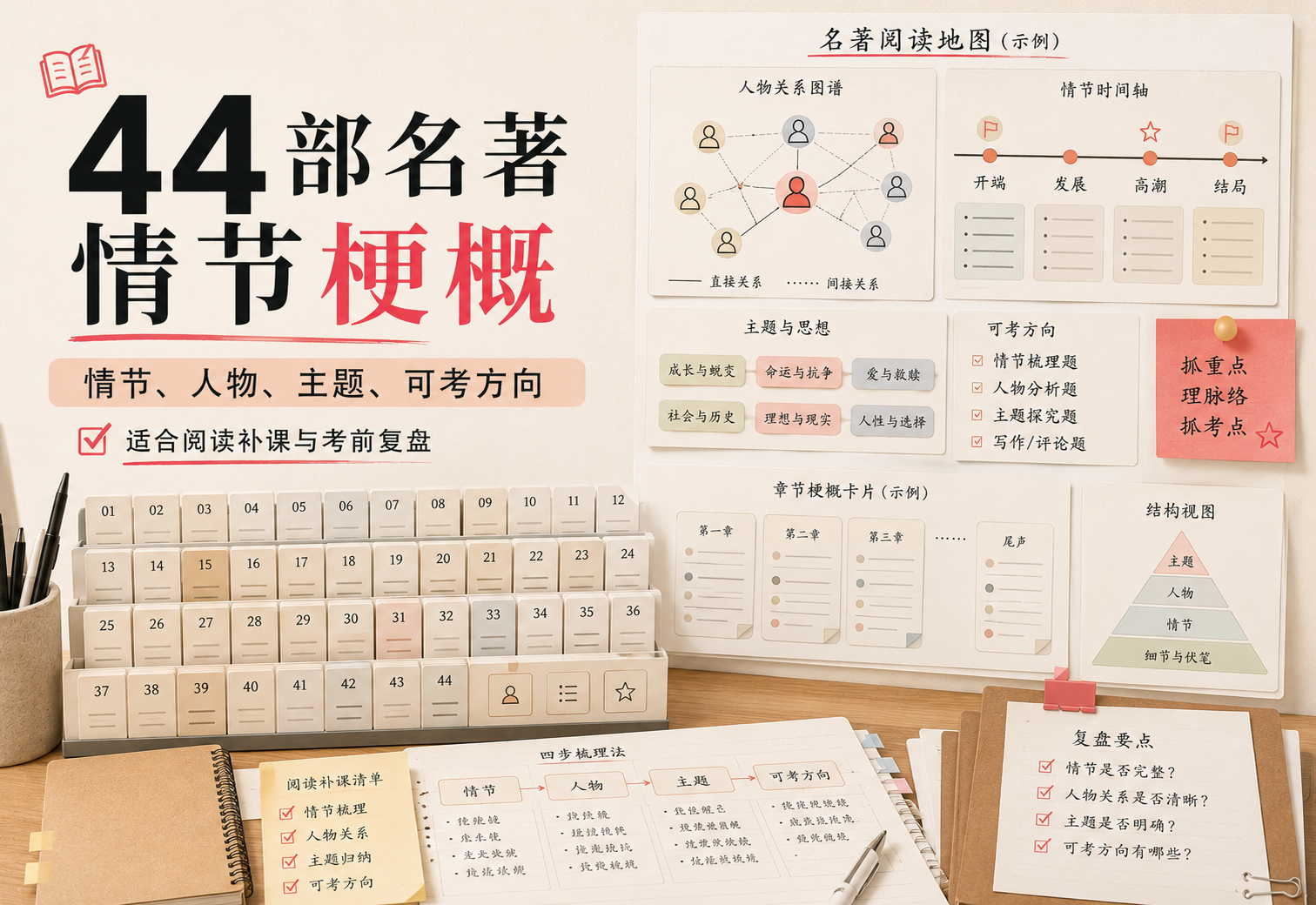 名著情节梗概专题视觉