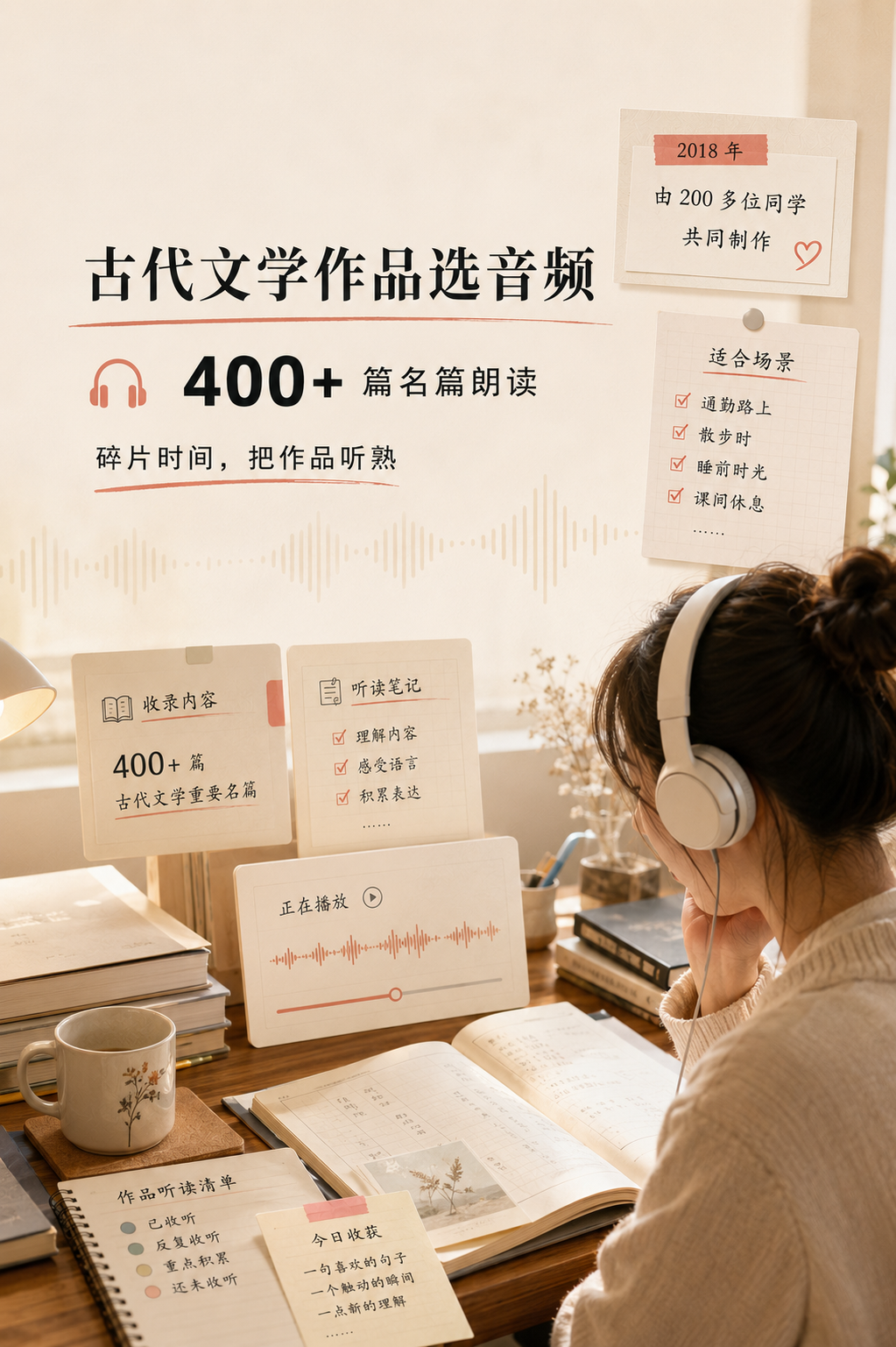 古代文学作品选音频