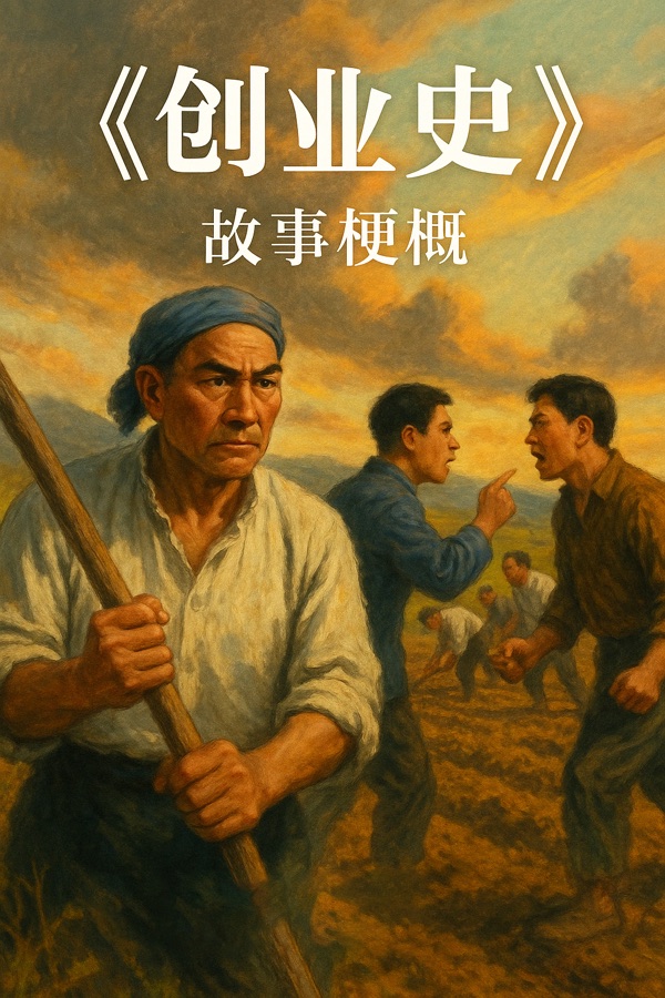 《创业史》故事梗概封面