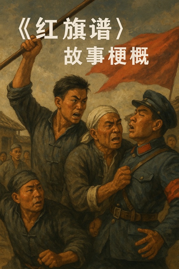 《红旗谱》故事梗概封面