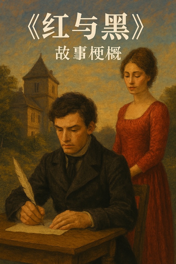 《红与黑》故事梗概封面