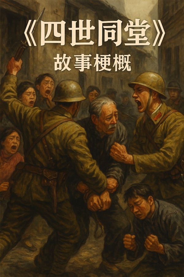 《四世同堂》故事梗概封面
