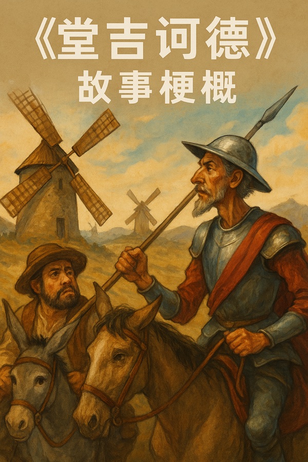 《堂吉诃德》故事梗概封面