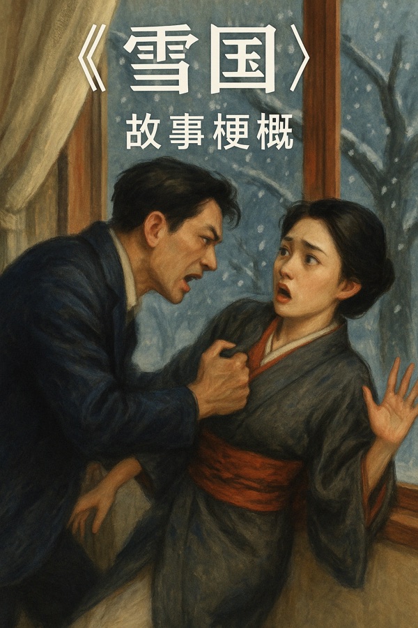 《雪国》故事梗概封面