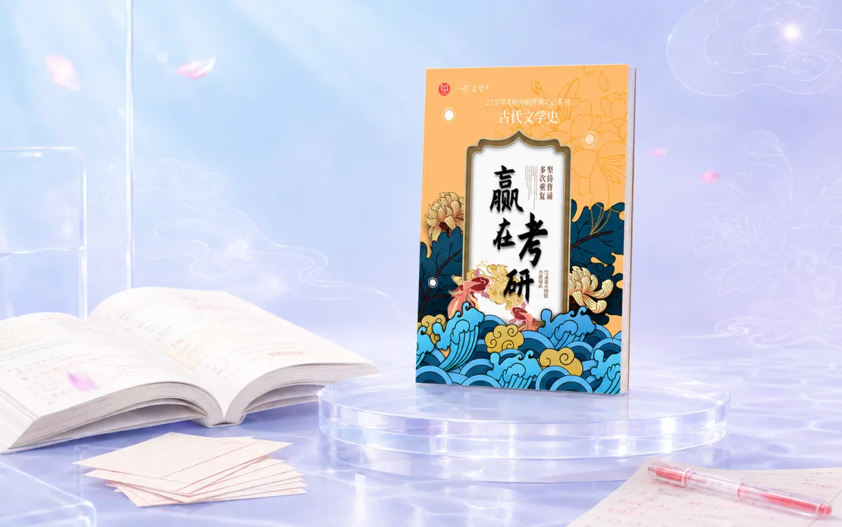 古代文学背诵笔记科目示意图